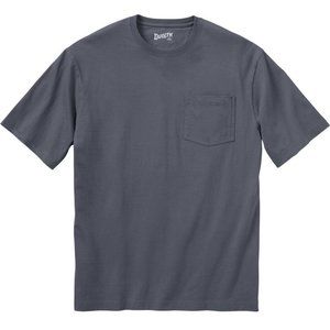 NWT Duluth Trading Longtail T Relaxed Fit Short Sleeve XXL Steel Blue